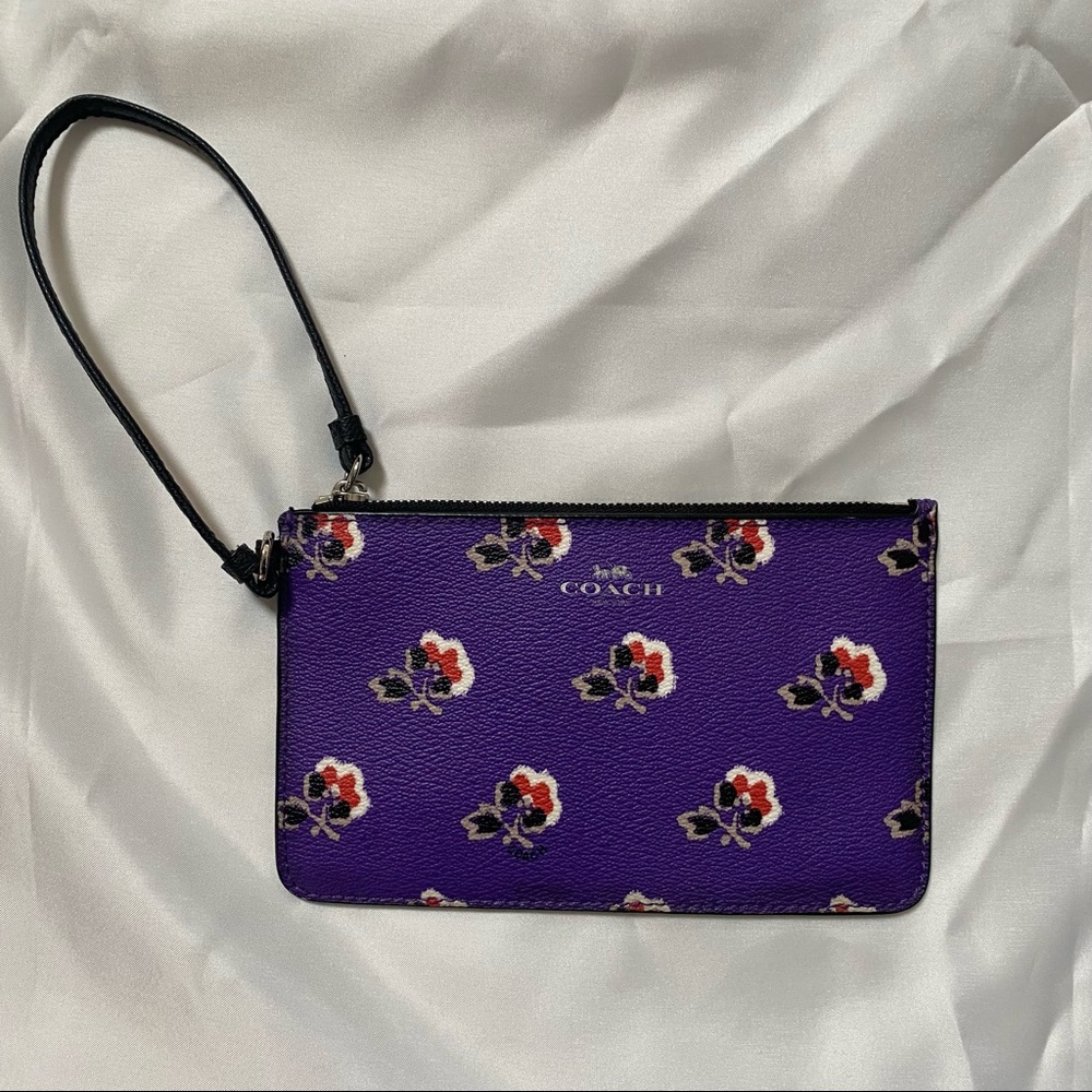 Coach small wristlet